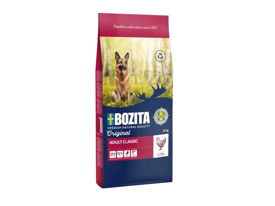 Bozita Original Adult Classic, 12 Kg, Adult, Jede Rasse, Huhn, 12 Kg