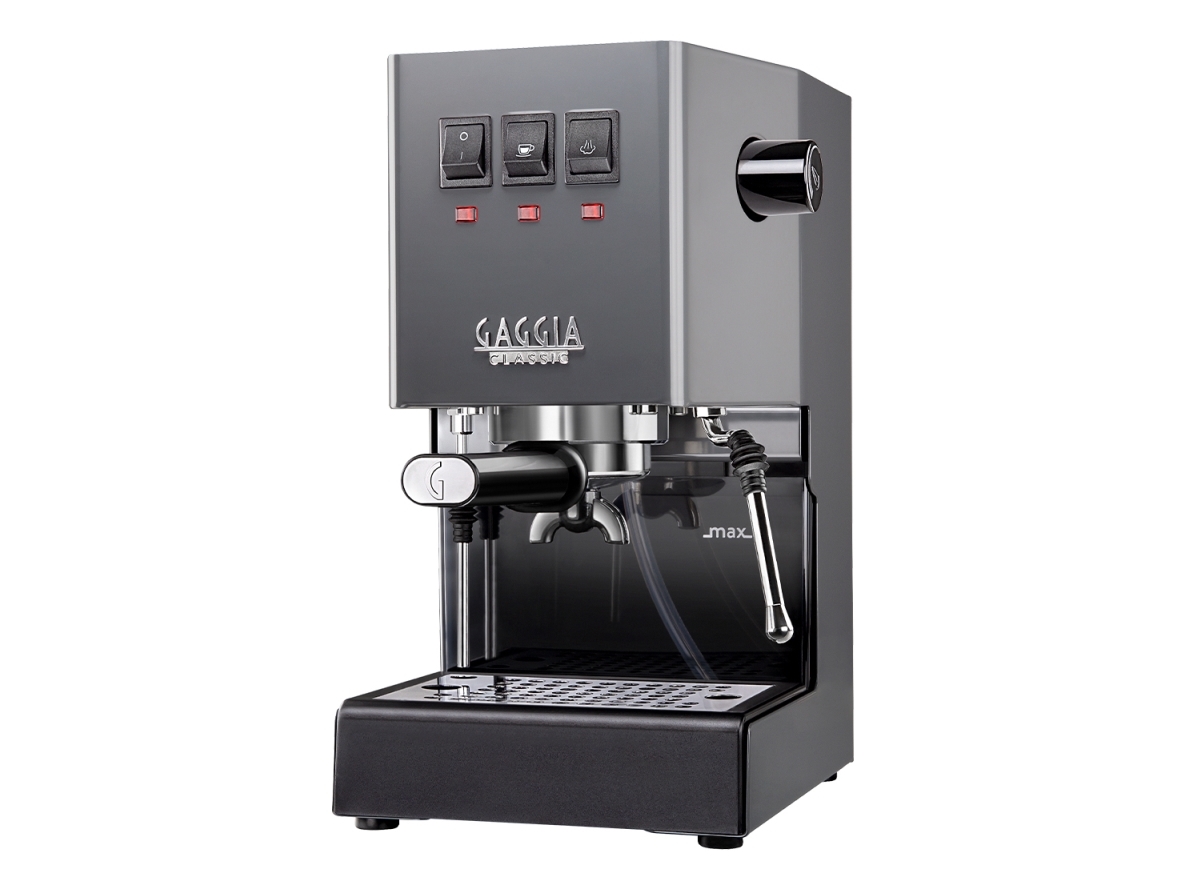 Gaggia E24, Espressomaskine, 2,1 L, Kaffekapsel, Malet Kaffe, 1200 W, Grå