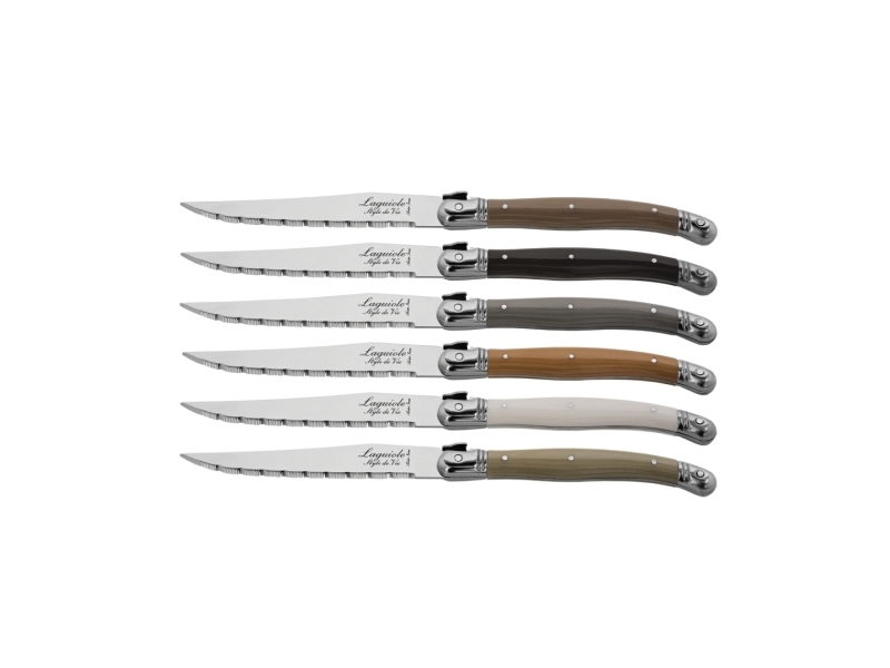 Laguiole Laguiole Steak Knives Treasure Set 6 Sdv