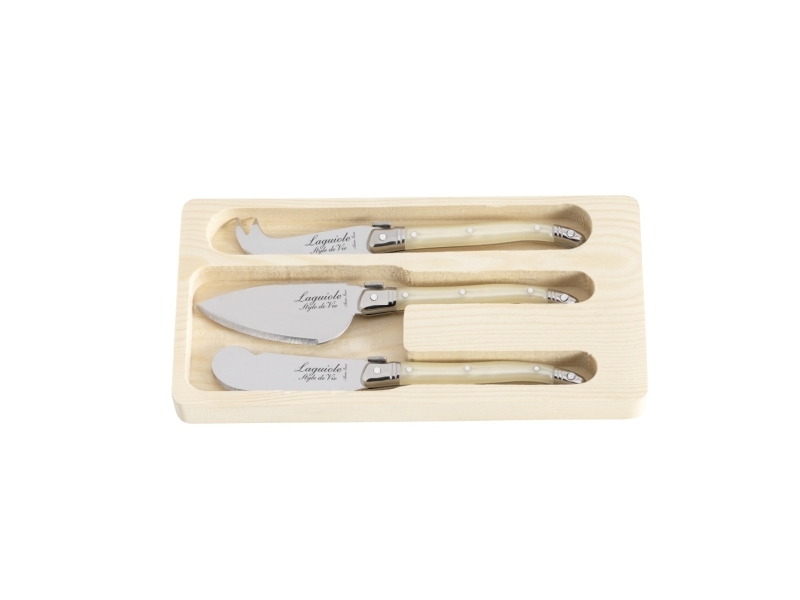 LAGUIOLE Juustoveitset Laguiole Pearl SET 3 SdV