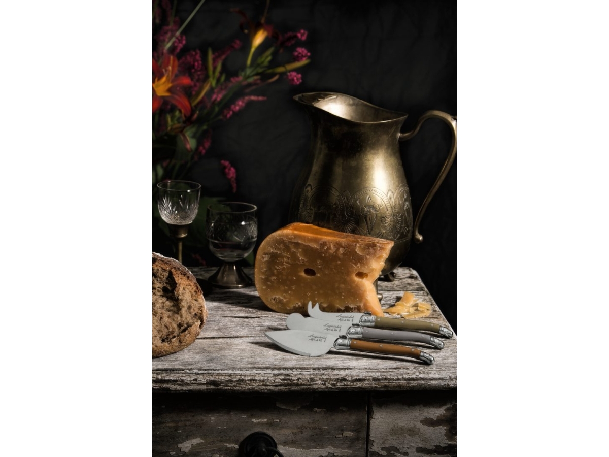 Laguiole Cheese Knives Laguiole Treasure Set 3 Sdv