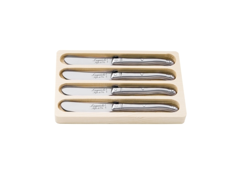 Laguiole Butter Knives Laguiole Stainless Steel Set 4 Sdv