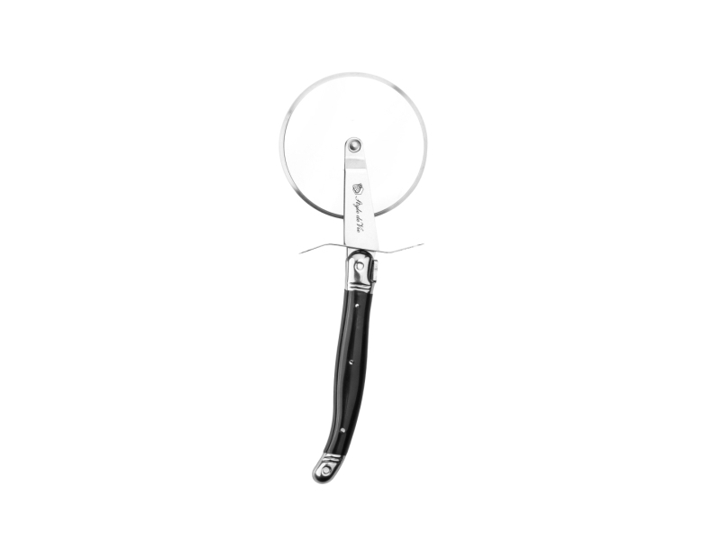 Laguiole Pizza Cutter Laguiole Black Set 3 Sdv