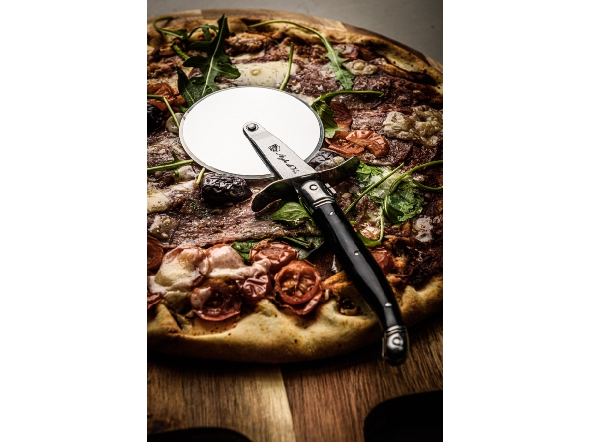 LAGUIOLE Pizza cutter Laguiole Black SET 3 SdV | Bordssättning - Bestick - Bestickset | GameStuff