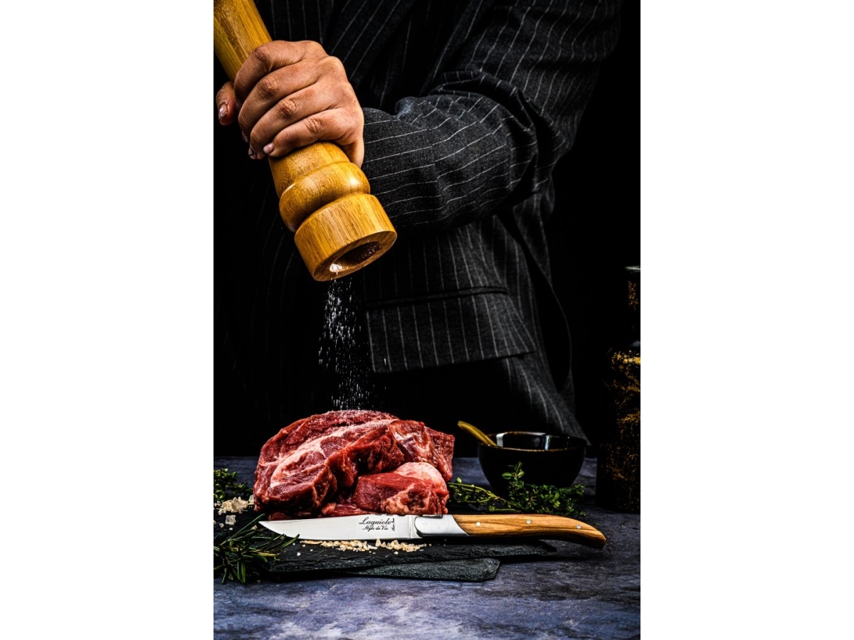 LAGUIOLE Pihviveitset Laguiole Oliivipuu SET 6 SdV