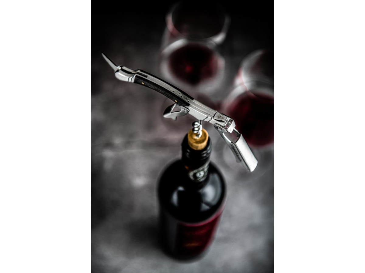 Korketrekker Laguiole Black Ebony SdV