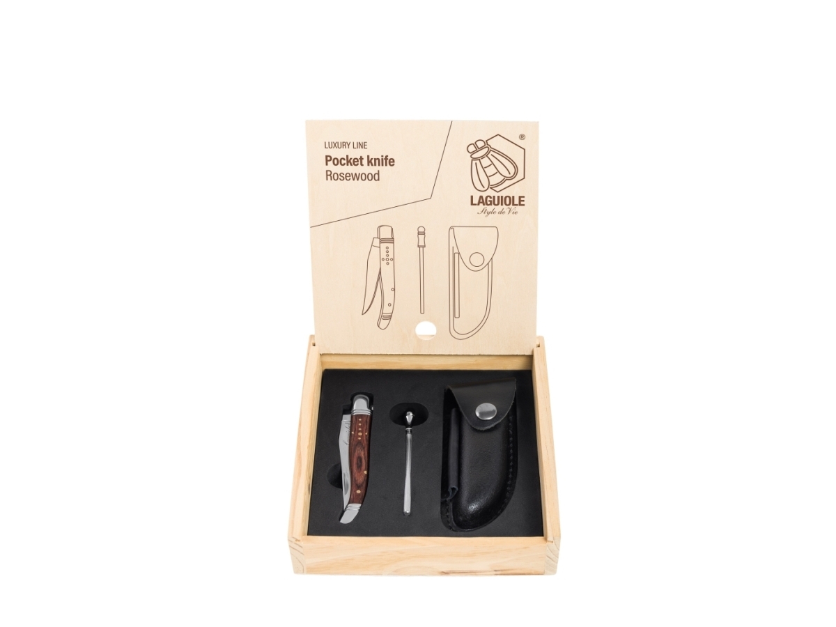 Laguiole Lommekniv Laguiole Rosewood Sdv
