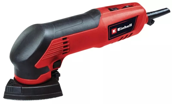 Einhell TC-DS 20 E, Deltaslipmaskin, Kardborreband, Svart, Röd, 12000 RPM, 22000 RPM, AC | Elverktyg - DIY - Elverktyg 230V - Slipmaskiner | GameStuff