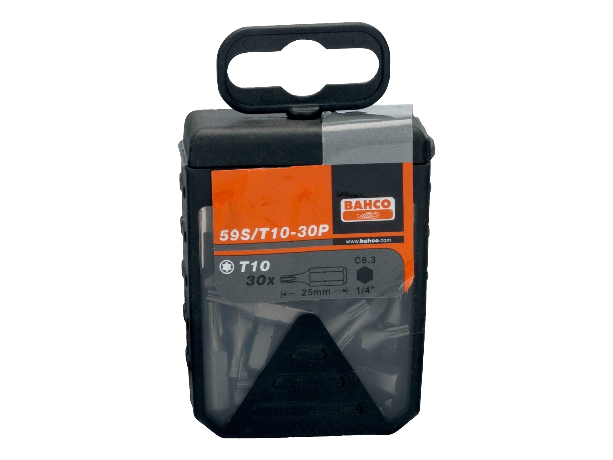 Bahco bits tx10 25mm - 59s/t10-30p industribits 30 st i låda | Verktyg & Verkstad - Skruvmejsel - Övriga | GameStuff