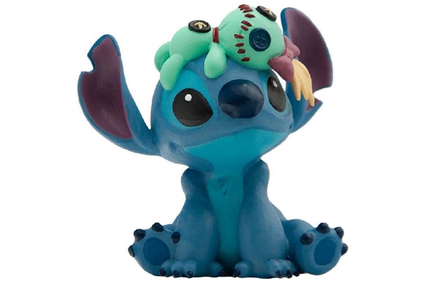 Bullyland - Disney Stitch Og Scrump Figur - 5 Cm