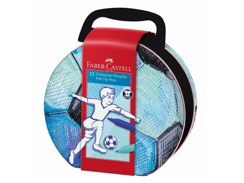Faber-Castell 155538, Multifärg, Multifärg, 33 styck | Skola & Hobby - Till skolväskan - Tusses för skolanvändning | GameStuff