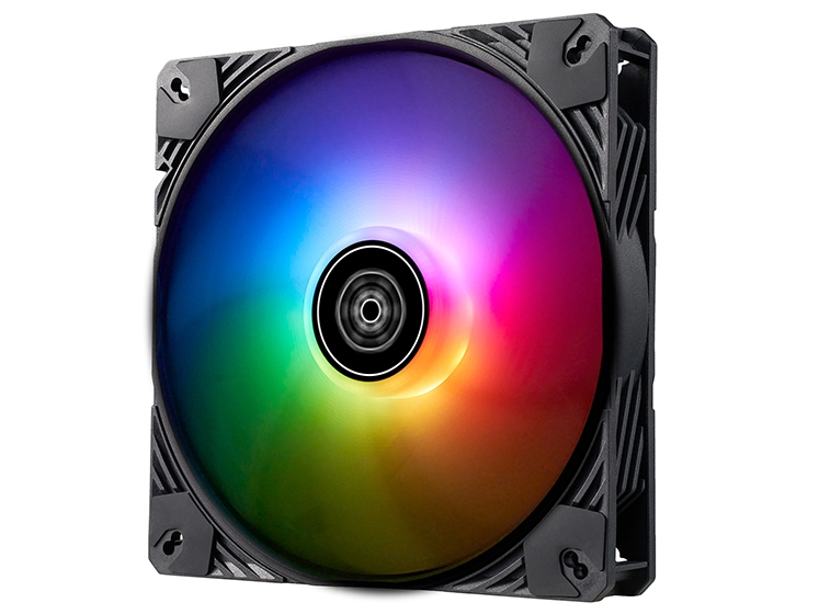 Silverstone Sst-Sf140b-Argb, Ventilator, 14 Cm, 2200 Rpm, 38,3 Db, 120 Kubikfod/Min., Sort