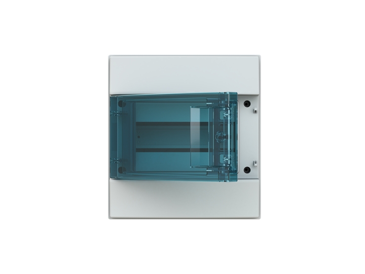 Alternativ bild 0 för Gruppetavle 8 moduler m/Blå-Grøn låge IP65