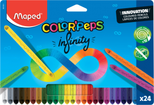 Maped Infinity färgpennor 24 färger | Skrivredskap - Blyertspennor & pencils - Blyertspennor | GameStuff