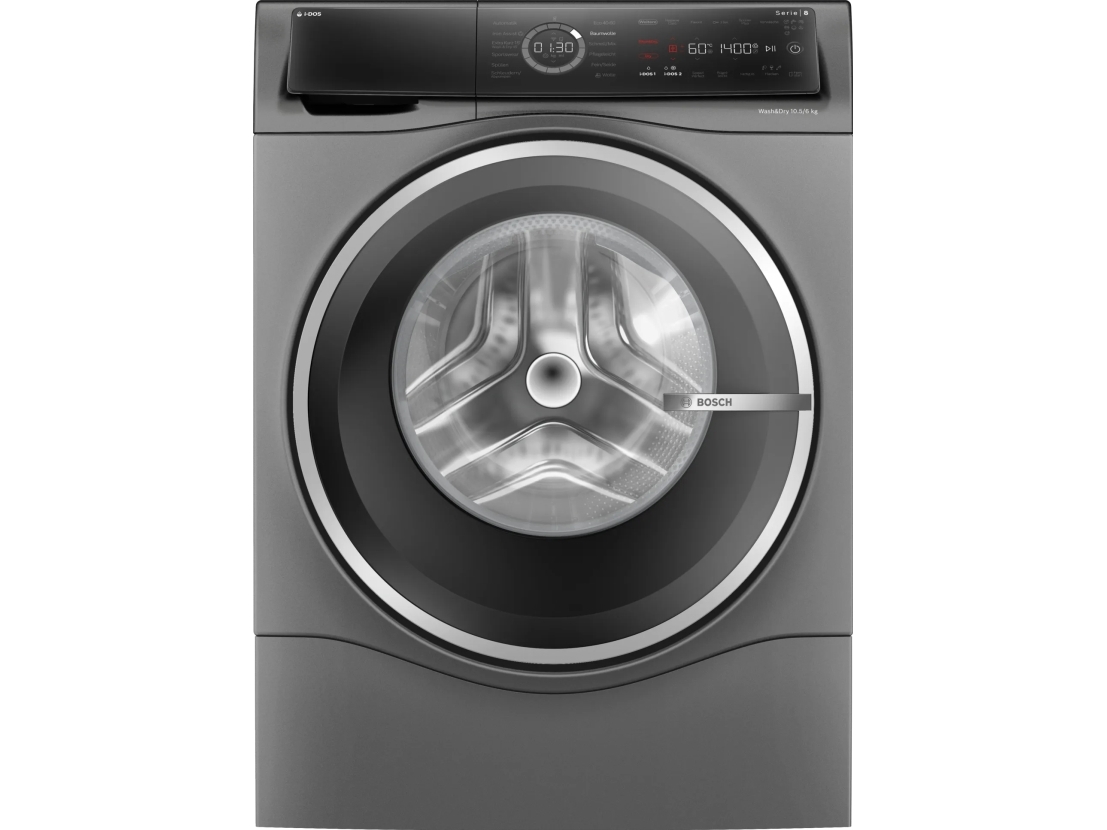 Bosch - Tvättmaskin/torktumlare - Fördjupning - bredd: 60 cm - höjd: 85 cm - frontmatad - 10.5 kg | Vitvaror - Tvätt & torkning - Tvätt-/torkningsmaskiner | GameStuff