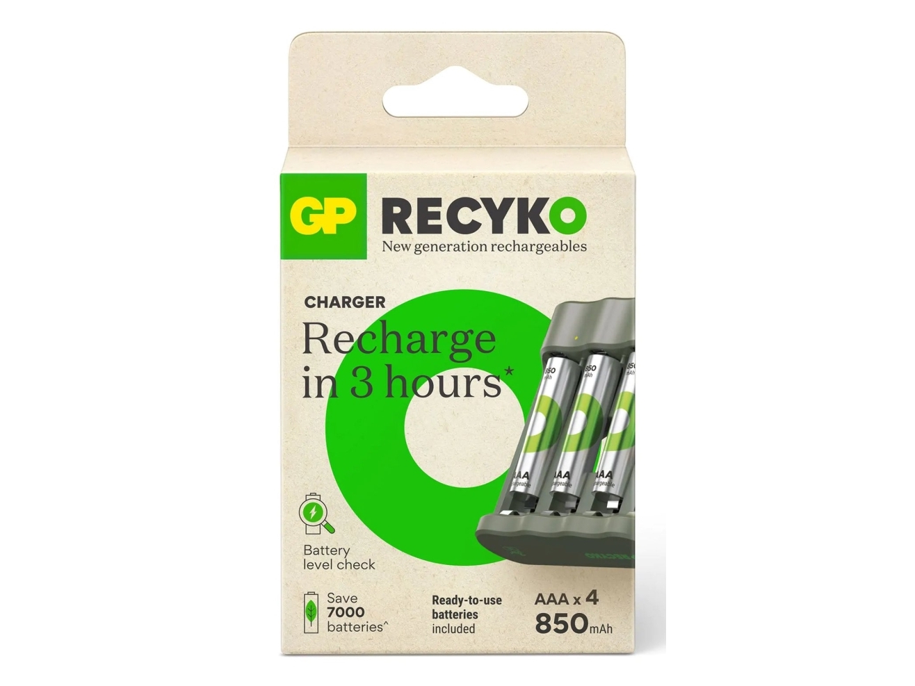 GP - USB-batteriladdare