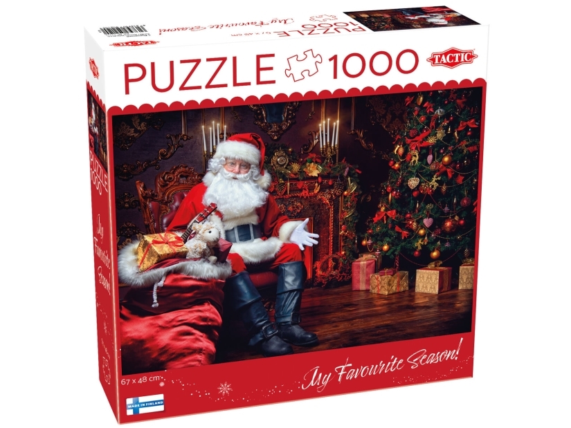 Tactic Puzzle Lovers Santas Surprise 1000 pcs puzzle | N - A | GameStuff