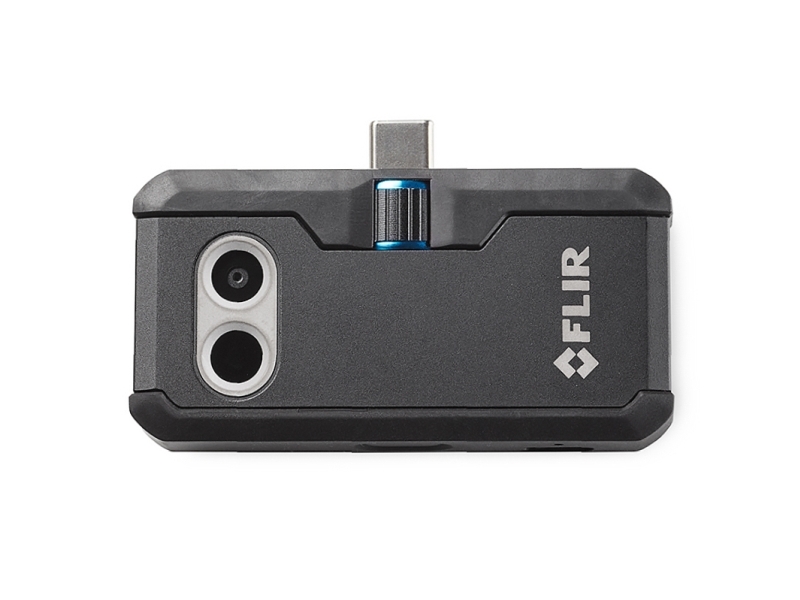 FLIR One FP3IC, Noise equivalent temperature difference (NETD), 160 x 120 pikseliä, 12 µm, -20 - 400 °C, 55°, 43°