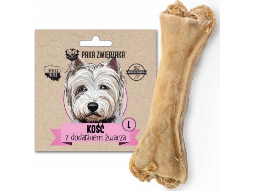 Paka Zwierzaka Kødben Med Tilskud Zwacza L Hundegodbidder 70 G