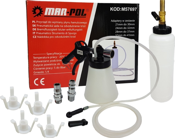 MAR-POL VÆRKTØJ TIL UDSKIFTNING AF BREMSEVÆSKE