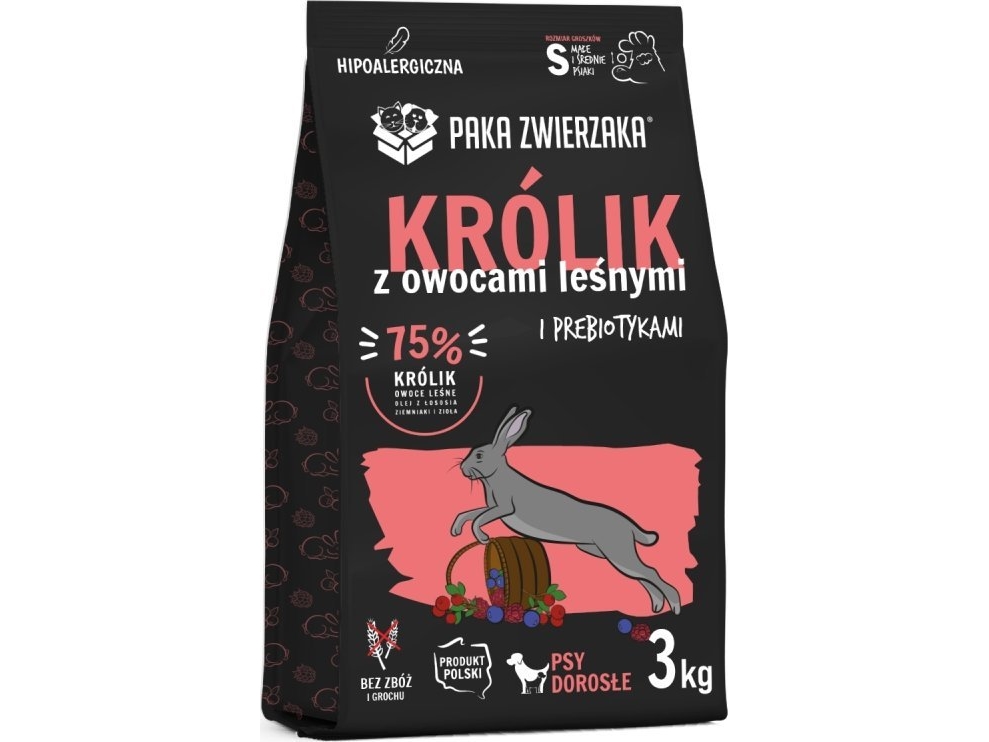 Seventh Heaven Tierfutter-Pack Kaninchen Mit Waldfrüchten S 3 Kg
