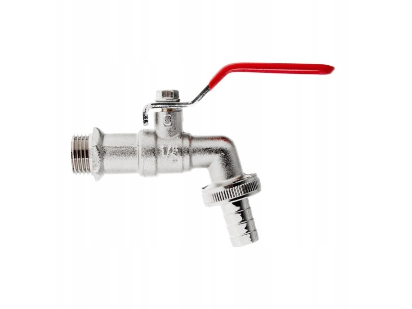 Sæt - 1/2 hane med 3/4 GZ-udløb + 1/2 slangeprop - mauser (50)