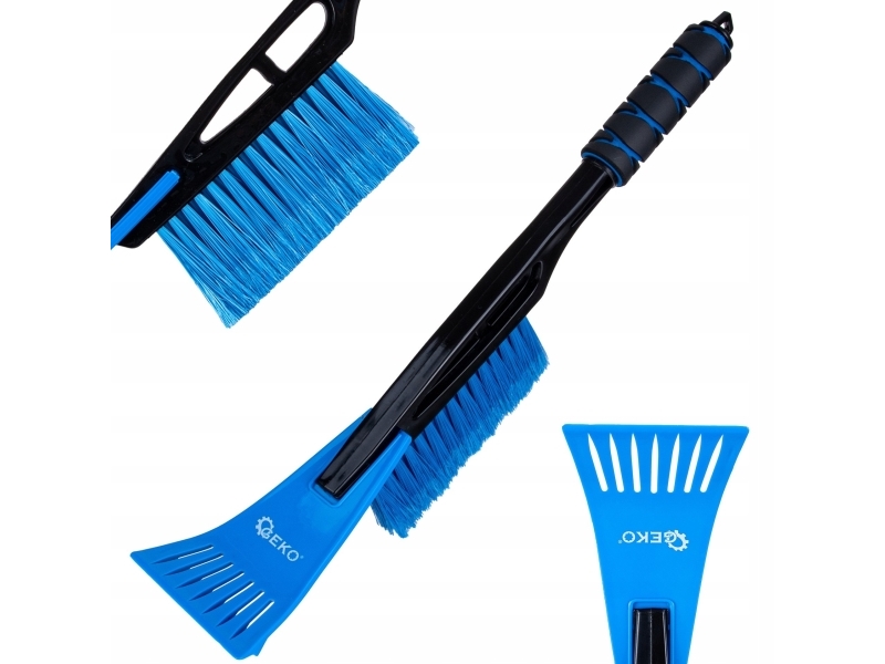 Børste med skraber - til at rydde sne fra en bil 44 cm (24)