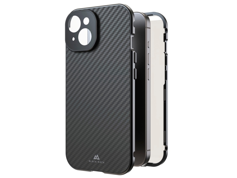 Black Rock 00221252, Apple, Iphone 15, Ridseresistent, Kulfiber, 1 Stk