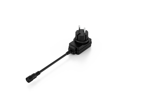 Philips Strömförsörjningsenhet EU-standardkontakt, Belysning, strömförsörjning, Svart, Plast, Philips by Signify, Trädgård, IP44 | Tillbehör och reservdelar - Diverse | GameStuff