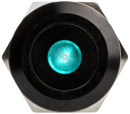Dimastech Dimastech Dimastech Vandalismusschalter/-Taster 22Mm, Blackline Dot - Rgb