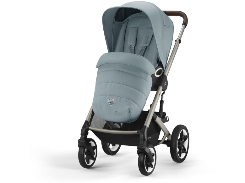 Cybex, Barnevogn, Talos S Lux, Duo, New - Sky Blue