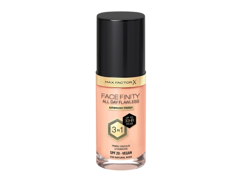 Max Factor Facefinity All Day Flawless Flexi-Hold 3In1 Primer Concealer Foundation Spf20 50 30 Ml