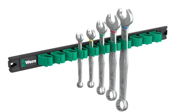 Wera 05020234001, 8,10,13,17,19 Mm, Sort, Rustfrit Stål, Tjekkiet, 380 Mm, 160 Mm, 45 Mm