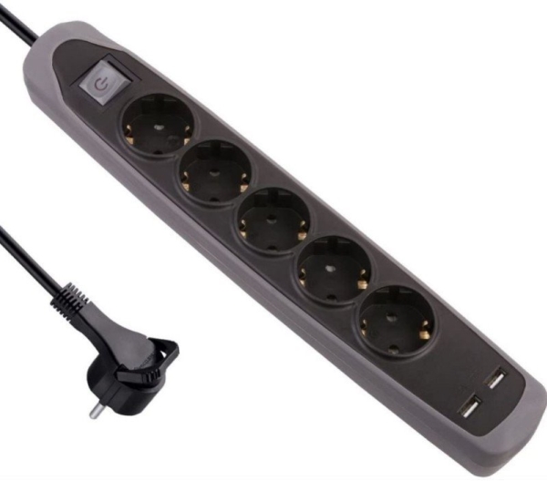 Electraline 62156 Strom-Verlängerungskabel/-Adapter