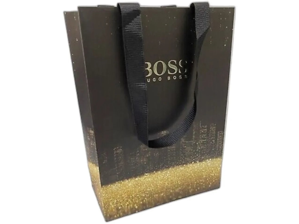 Hugo Boss, Boss, GWP-kartongväska, svart, 25 x 18 x 9 cm för män | Parfymvarumärken - H-M - Hugoboss | GameStuff