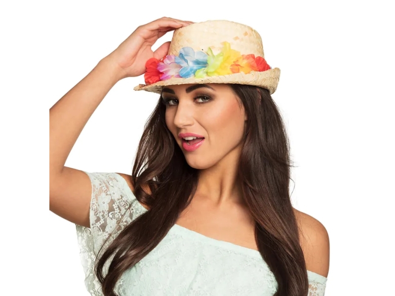 Aruba Hat Med Blomster