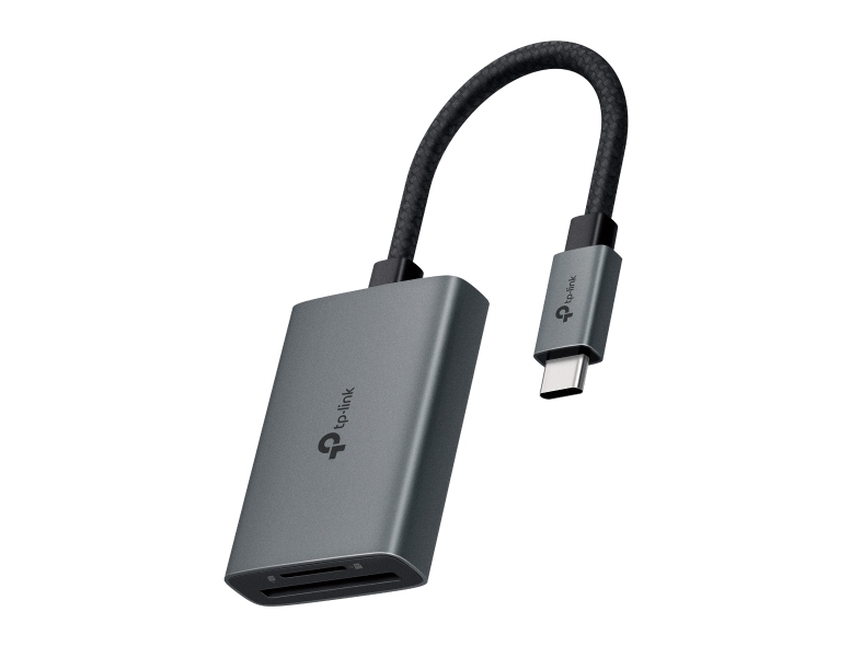 Tp-Link Usb 3.0 Typ-C Zu Sd Und Microsd 3.0 Adapter 1X Usb-C Anschluss 1X Sd + 1X Microsd Tf Bis Zu 200Mbps Port