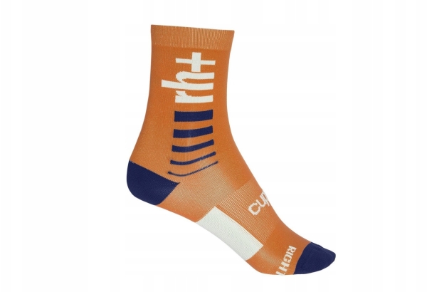 RH+ Logo 15 Sock ORANGE/DARK BLUE/WHITE ECX9107 36W L/XL