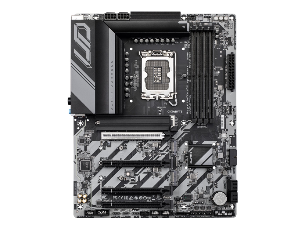 Gigabyte Z890 Ud Wifi6e - Bundkort - Atx - Lga1851 Sokkel - Z890 Chipset - Usb4, Usb-C 3.2 Gen 1, Usb 3.2 Gen 2, Usb 3.2 Gen 1 - 2.5 Gigabit Lan, Wi-
