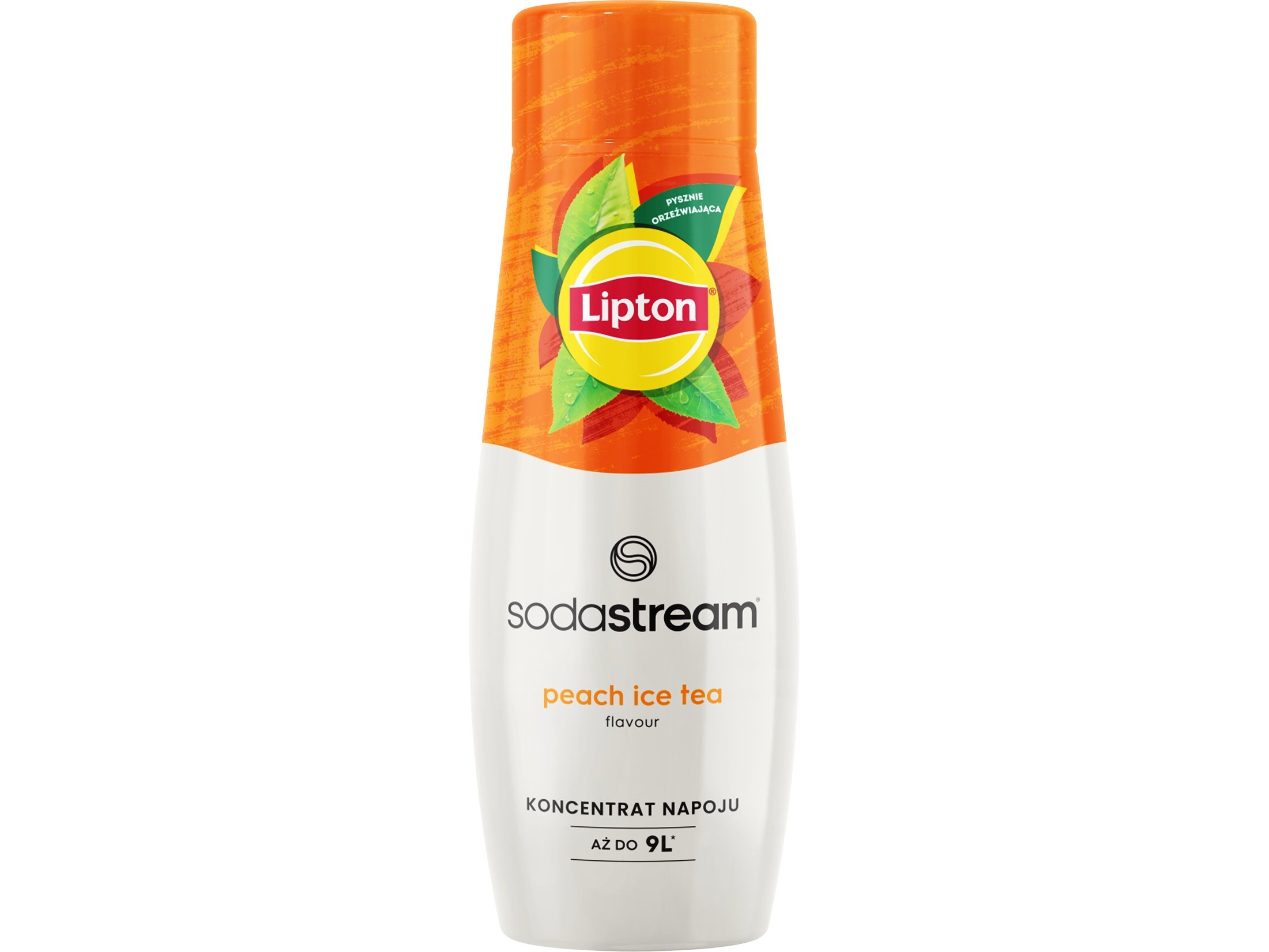 SodaStream Lipton Ice Tea Peach Syrup, 440 ml, Fersken, 1 stk, Plastflaske, Frugtte