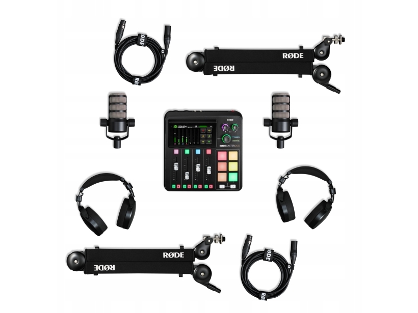 Røde Podcaster Bundle Studiesæt