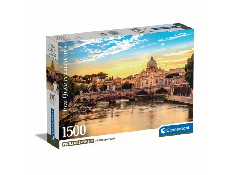 Clementoni High Quality Collection Rome, 1500 Stück(E), Landschaft, 18 Jahr(E)