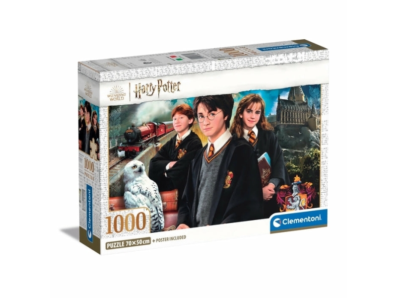 Clementoni Wizarding World Harry Potter, 1000 Stk, Fjernsyn/Film, 18 År