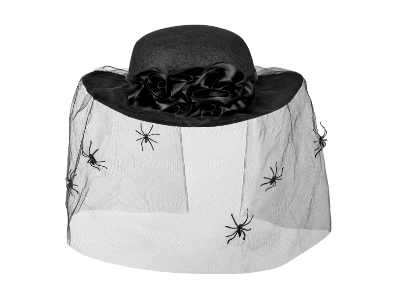 Boland 8712026041203, Smart Dress Hat, Erwachsene, Weiblich, Polyester, Schwarz, 300 Mm