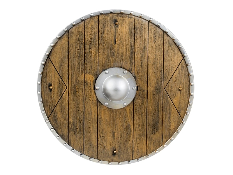 Boland 8712026440440, Fancy dress shield, Adult, Any gender, Polypropylene (PP), Brown, 400 mm