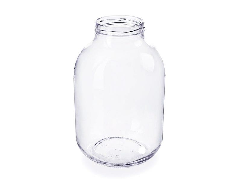 Glass Jars Without Lid 3L Okko 6Pcs
