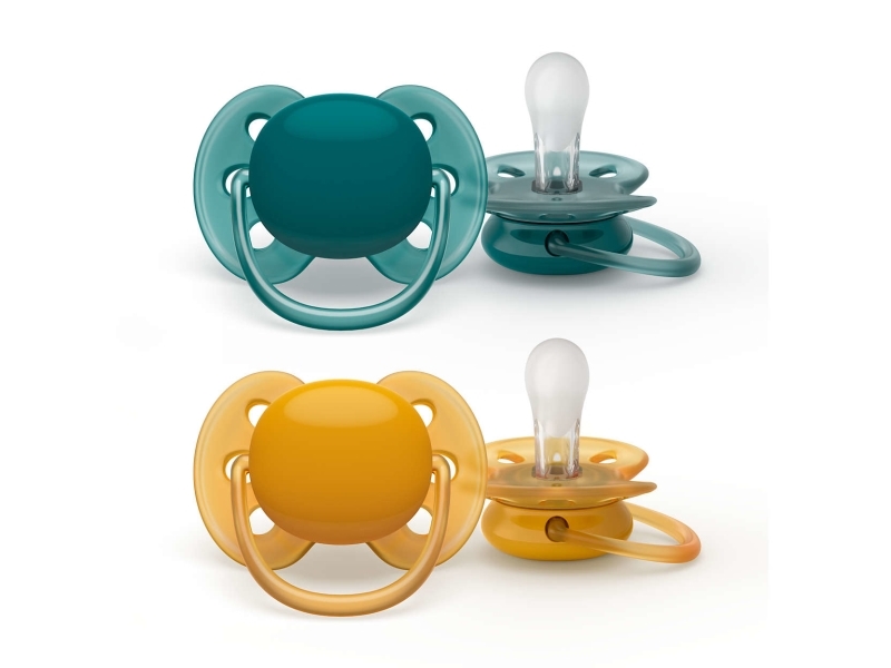 Philips AVENT ultra soft SCF091/04 nappattrapp, Ultramjuk napp, Ortodontisk, Silikon, Pojke/flicka | N - A | GameStuff