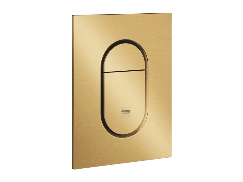 GROHE Arena Cosmo Betjeningsplade str. S, 2-skyls betjening - Børstet Cool Sunrise