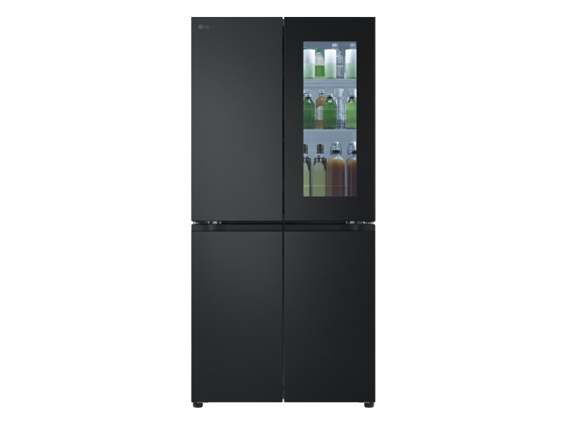 LG InstaView GMV860EPDE, Sisäänrakennettava / vapaasti seisova, Moniovinen, Musta, 4 ovea, Kosketus, Sisätilat