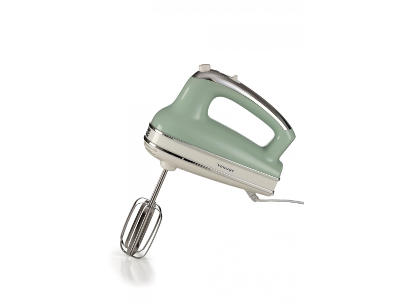 Ariete 1548/04, Handmixer, Grün, Kneten, Mixen, Tasten, Leiter, Edelstahl, 450 W
